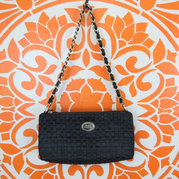 The Sak Handbags - The Sak Black Evening Bag With Gold Chain